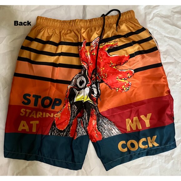 Stop Staring at my C**K Swim Trunks - Men's - Picture 2 of 3